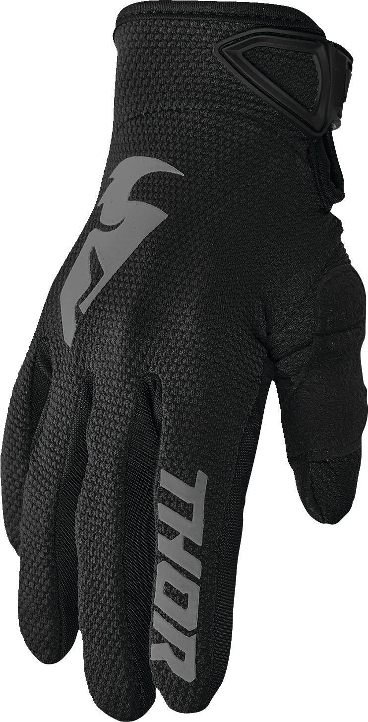 GLOVE WMN SECTOR BK/GY MD