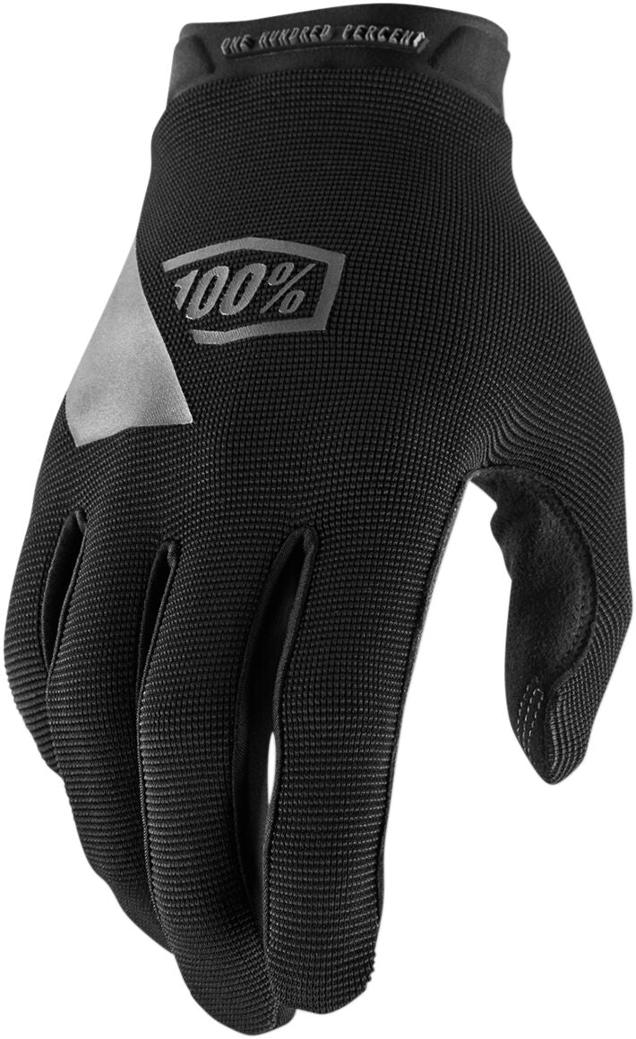 GLOVE RIDECAMP YTH BK LG