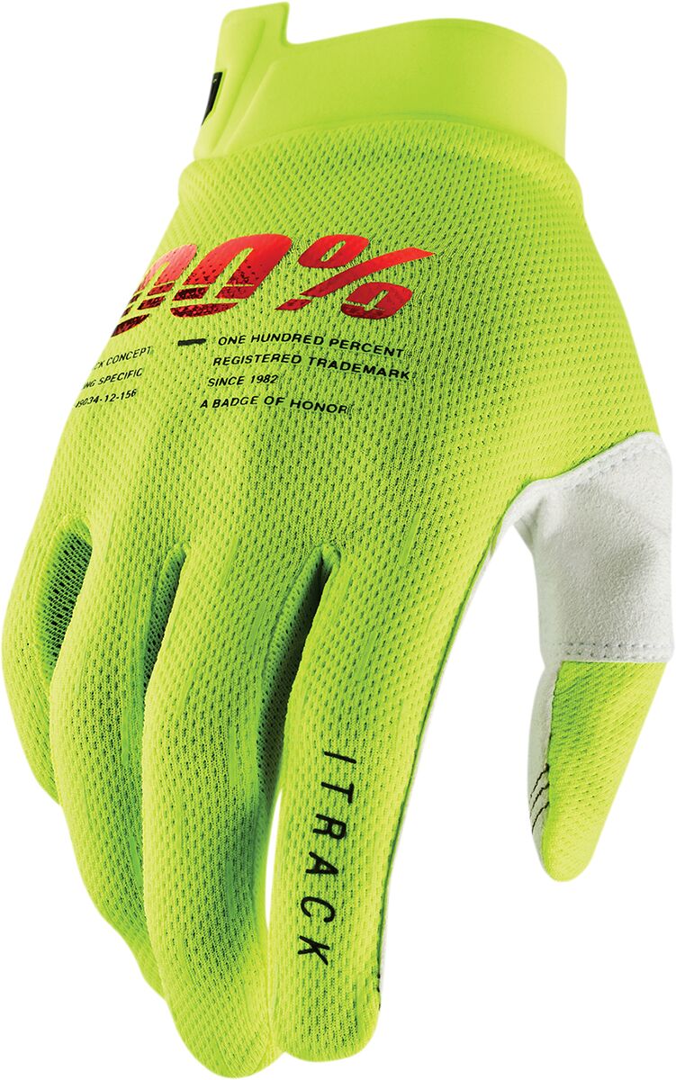GLOVE YTH ITRACK F YL MD