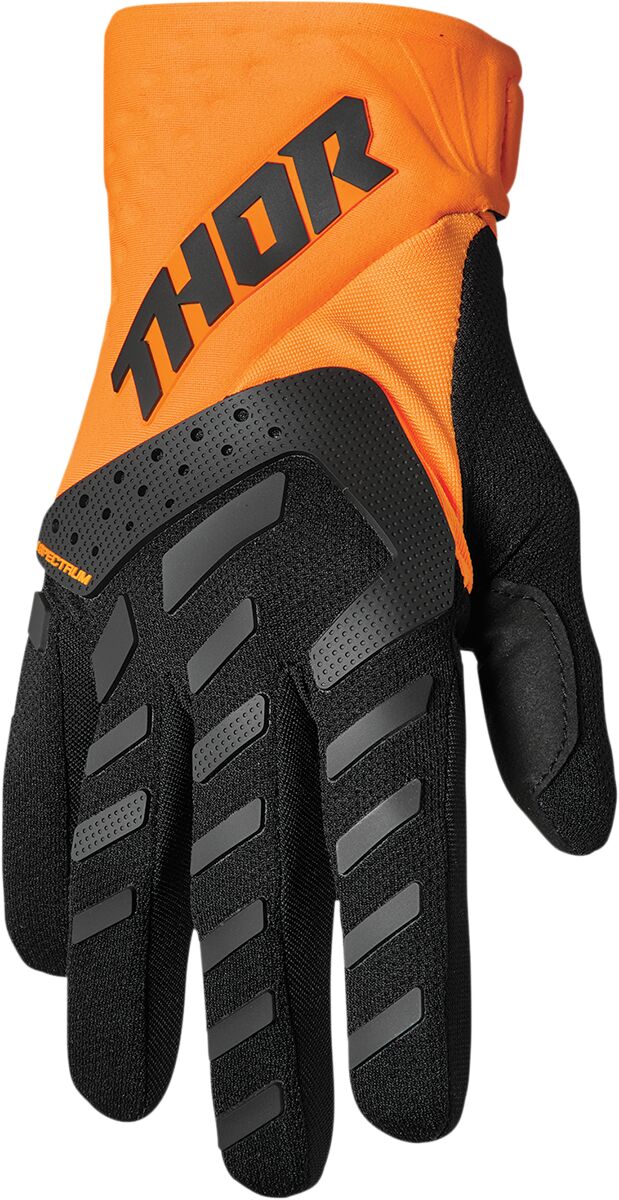 GLOVE SPCTRM YT OR/BK SM