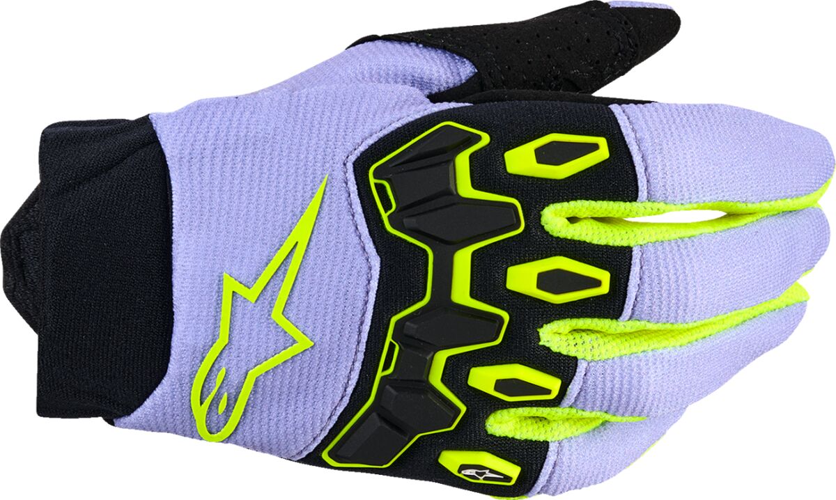 GLOVES YTH FULL BORE V2 PURPLE