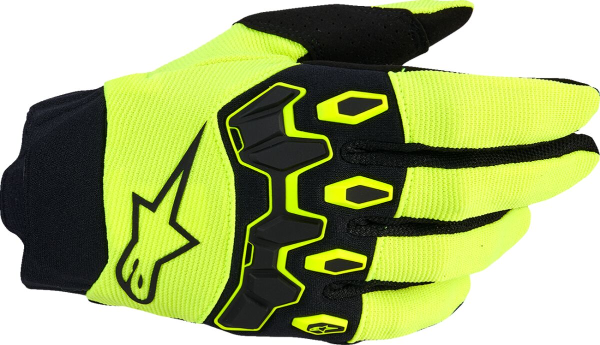 GLOVES YTH FULL BORE V2 YELLOW