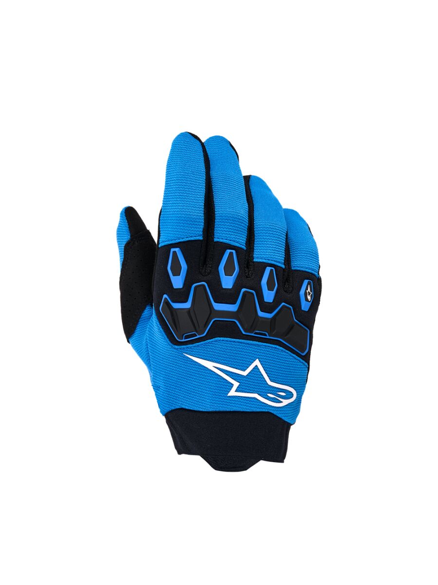 GLOVES YTH FULL BORE V2 BLUE/B