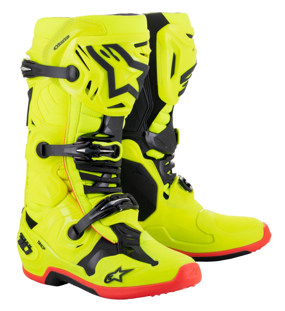 BOOT TECH 10 YLW/BK/RD 11