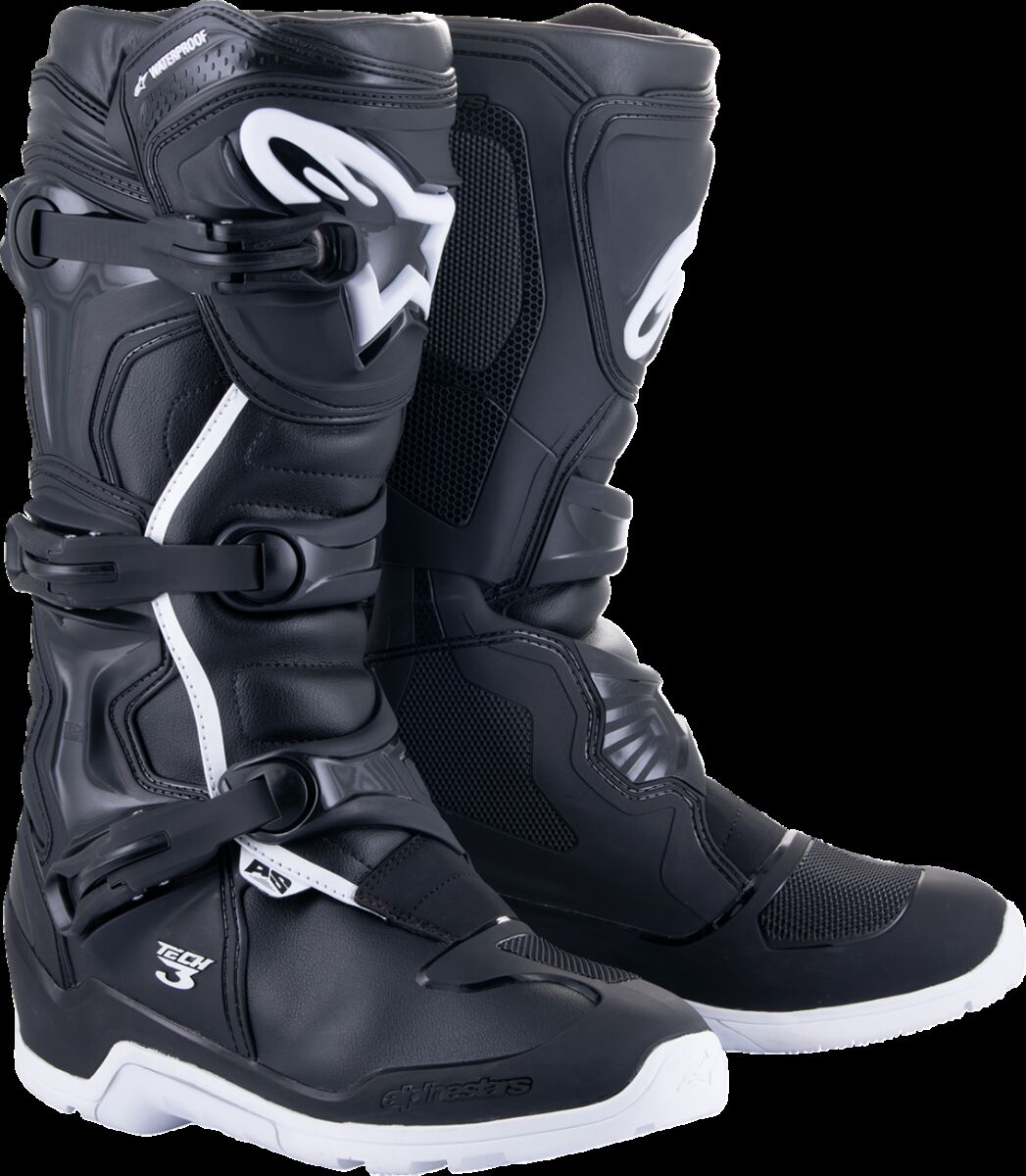 BOOT T3 END WP BLK/WHT 12