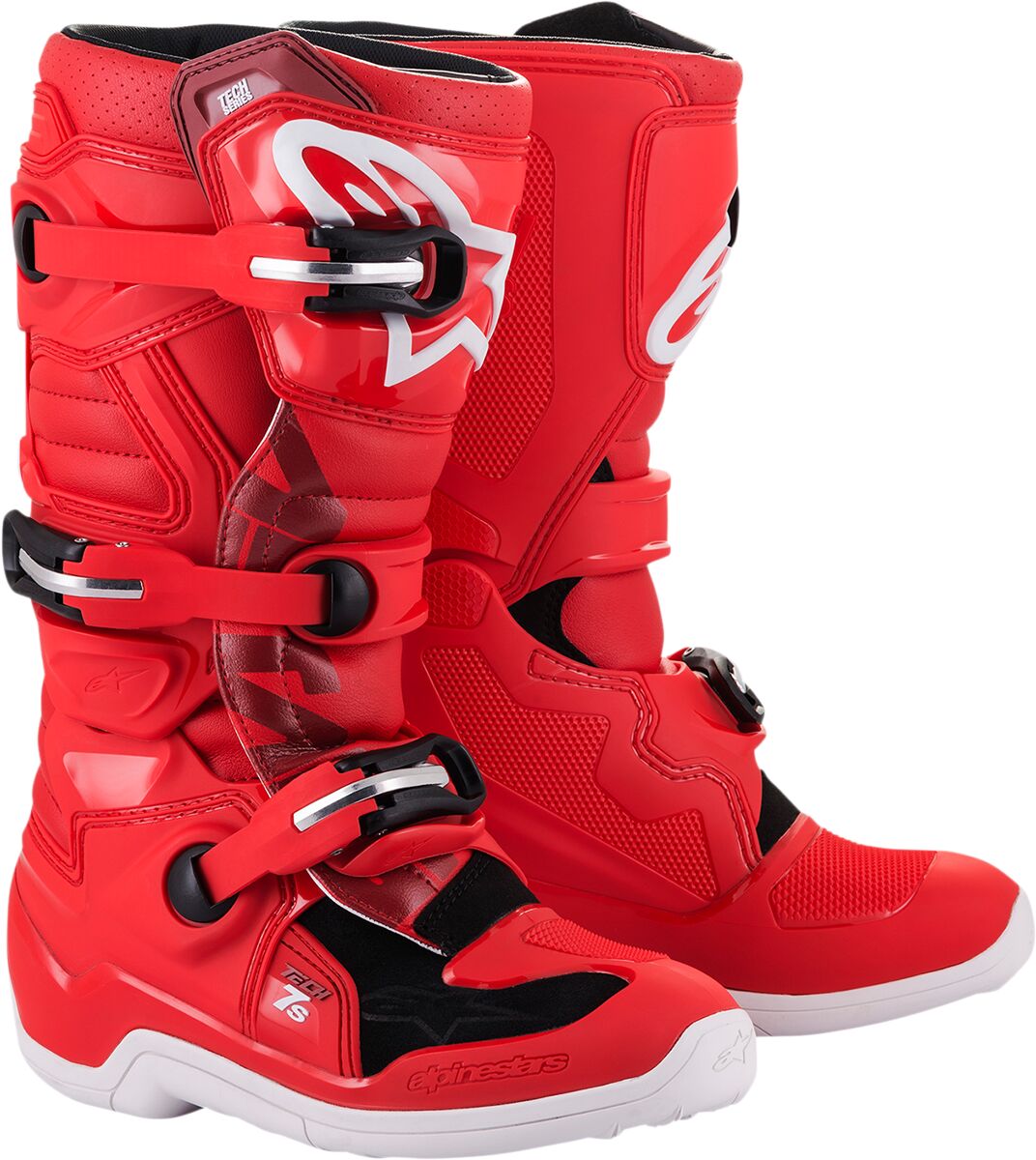 BOOT TECH7S RED 8