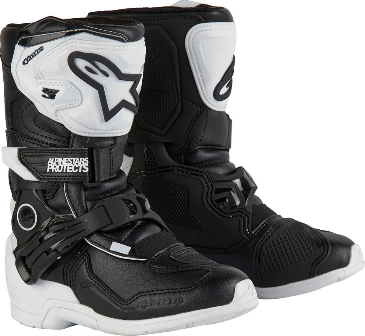 BOOT T3S KIDS WHT/BLK 12