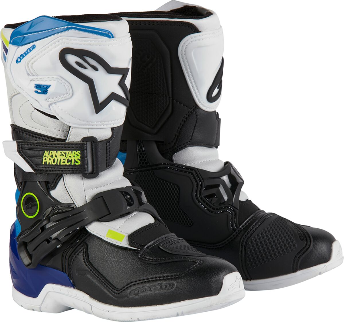 BOOT T3S KIDS WT/BK/B 10