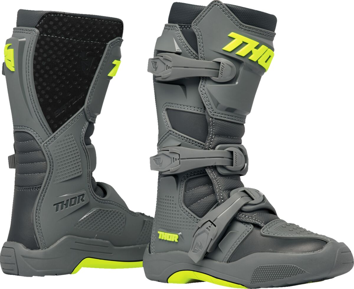 BOOT YTH BLITZ XR GY/CH 6