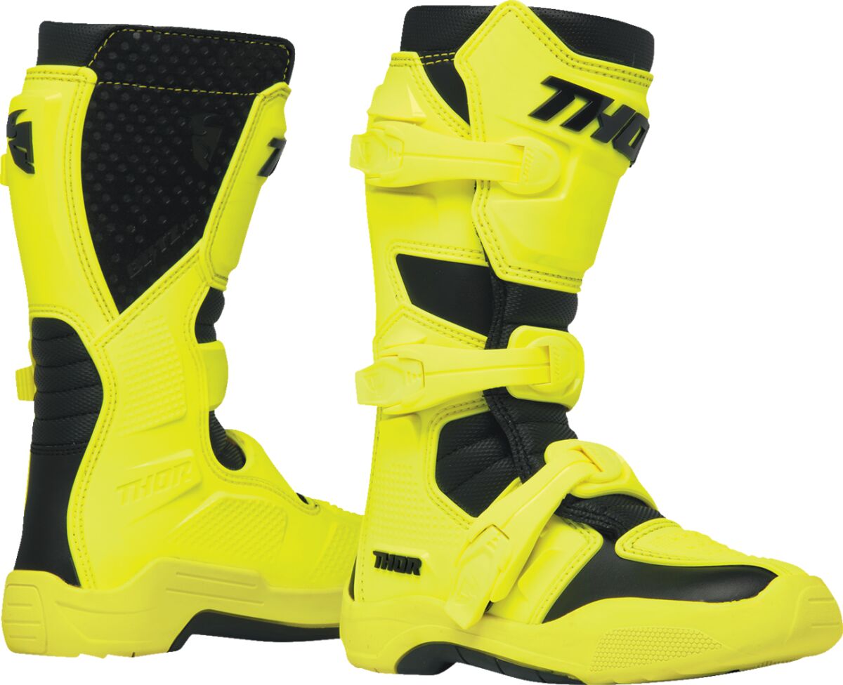 BOOT YTH BLITZ XR AC/BK 4
