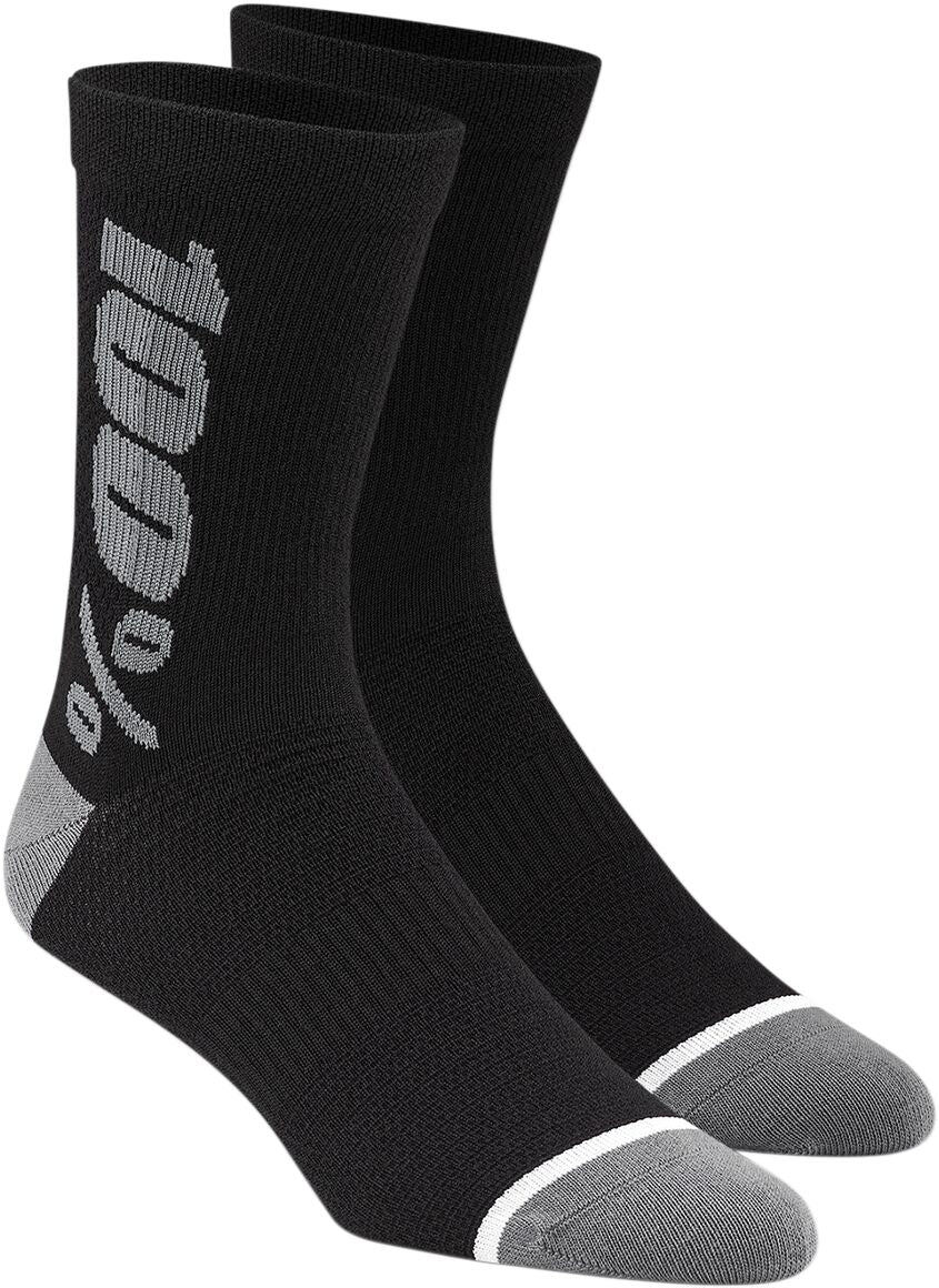 SOCKS RHYTHM BK/GY SM/MD