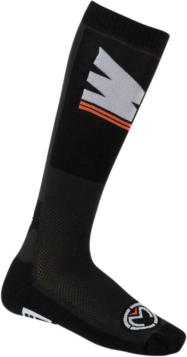 SOCK S19 M1 YTH BK/OR