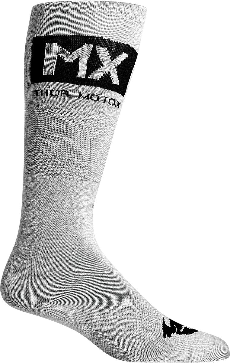 SOCK MX COOL GY/BK 6-9