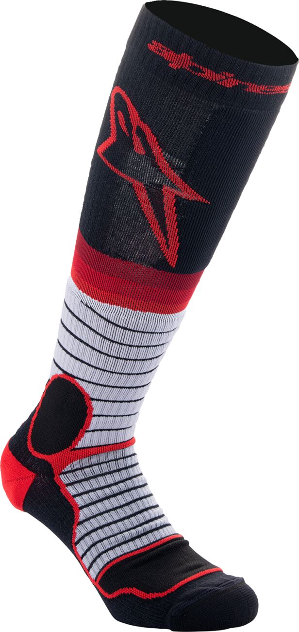 SOCK MX PRO BLK/GY/RED M