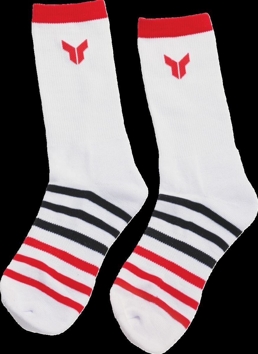 SOCKS 3PK WHITE LG/XL