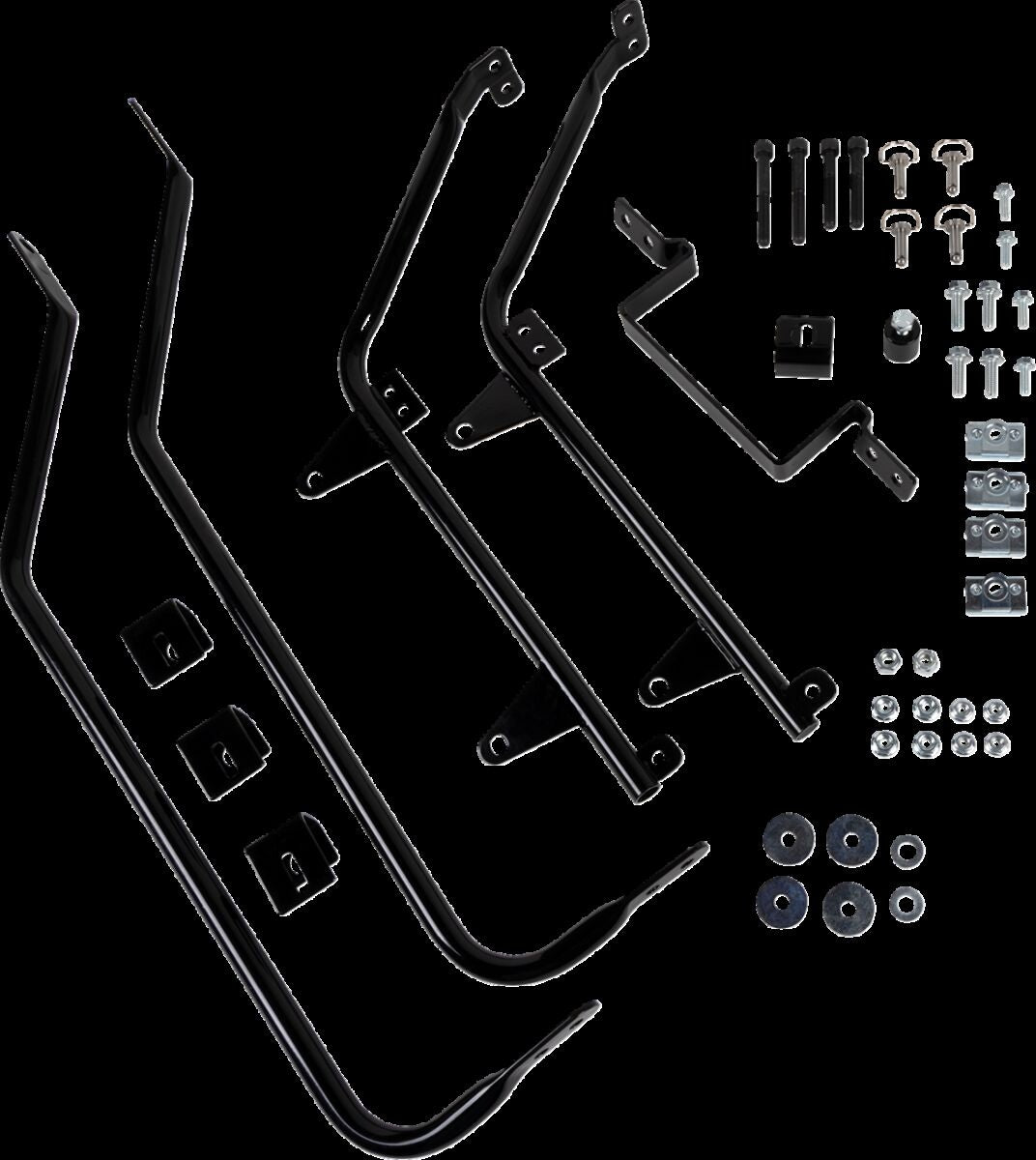BAGGER TAIL 08-17FLST BLK