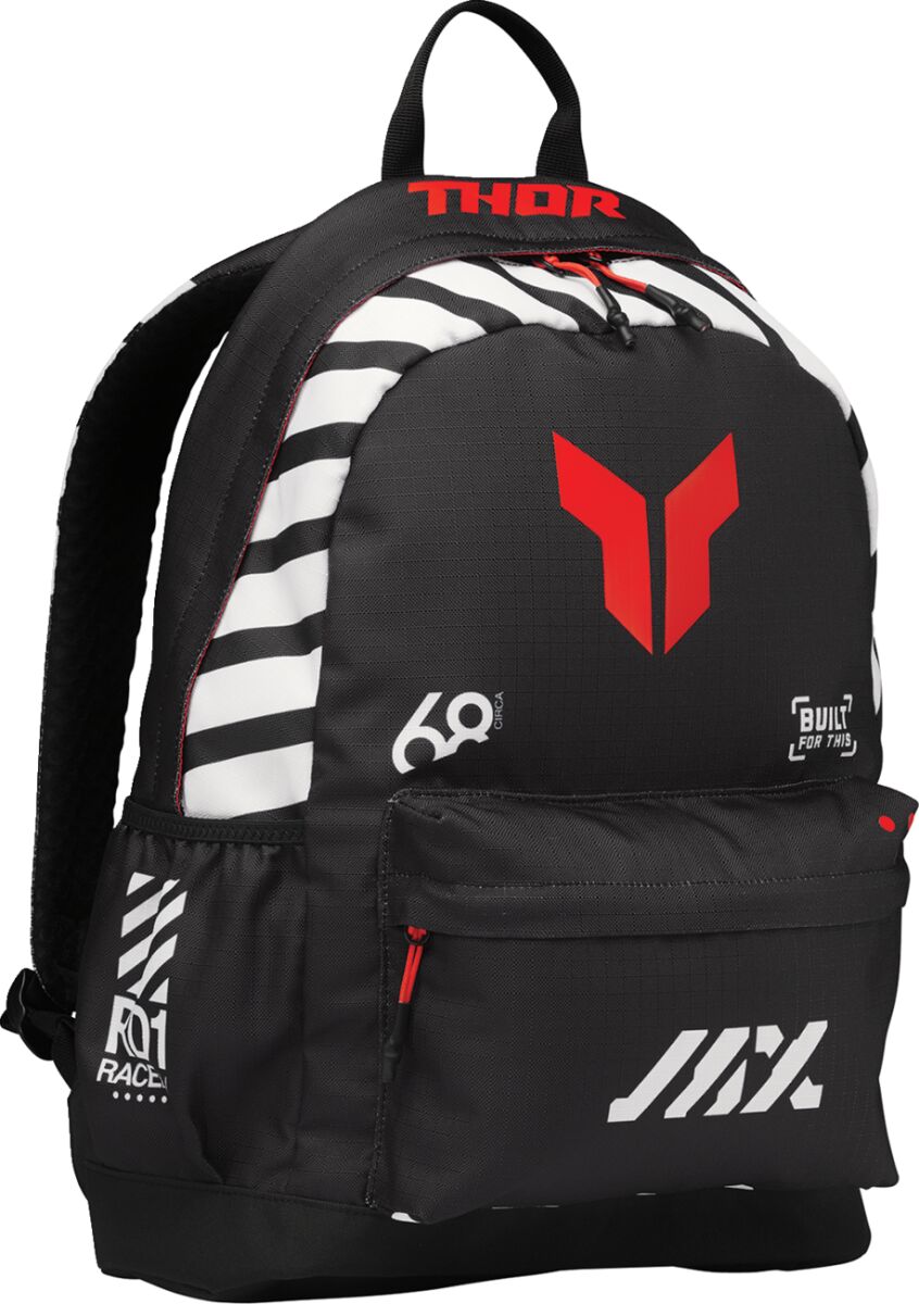 BACKPACK THOR VARSITY BK/CORAL