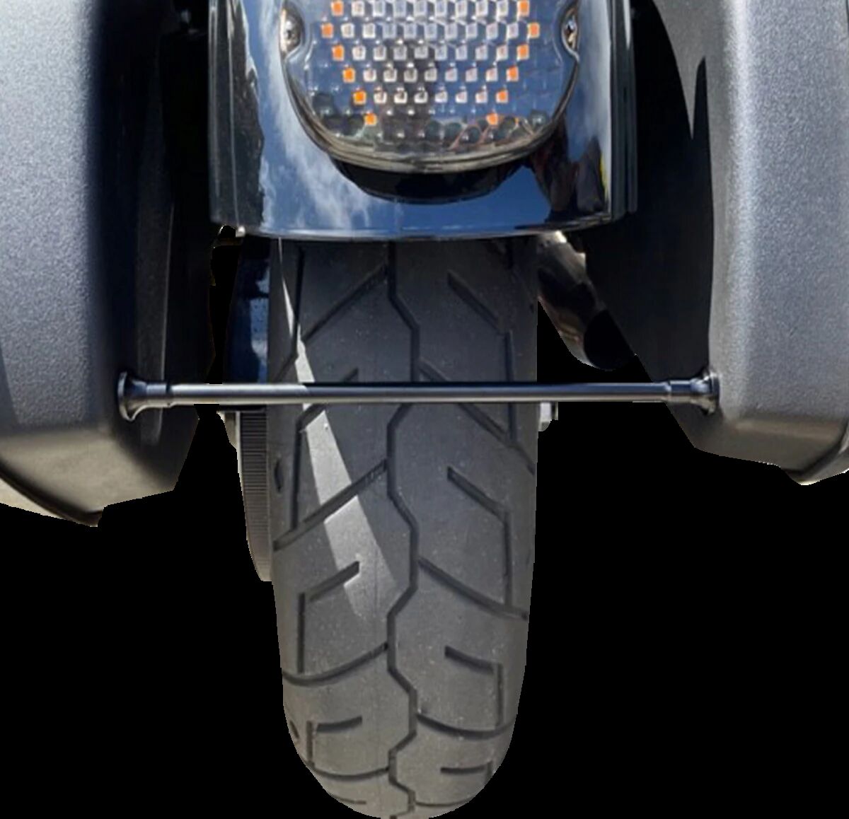 Stabilizer Saddlebag Black Ano