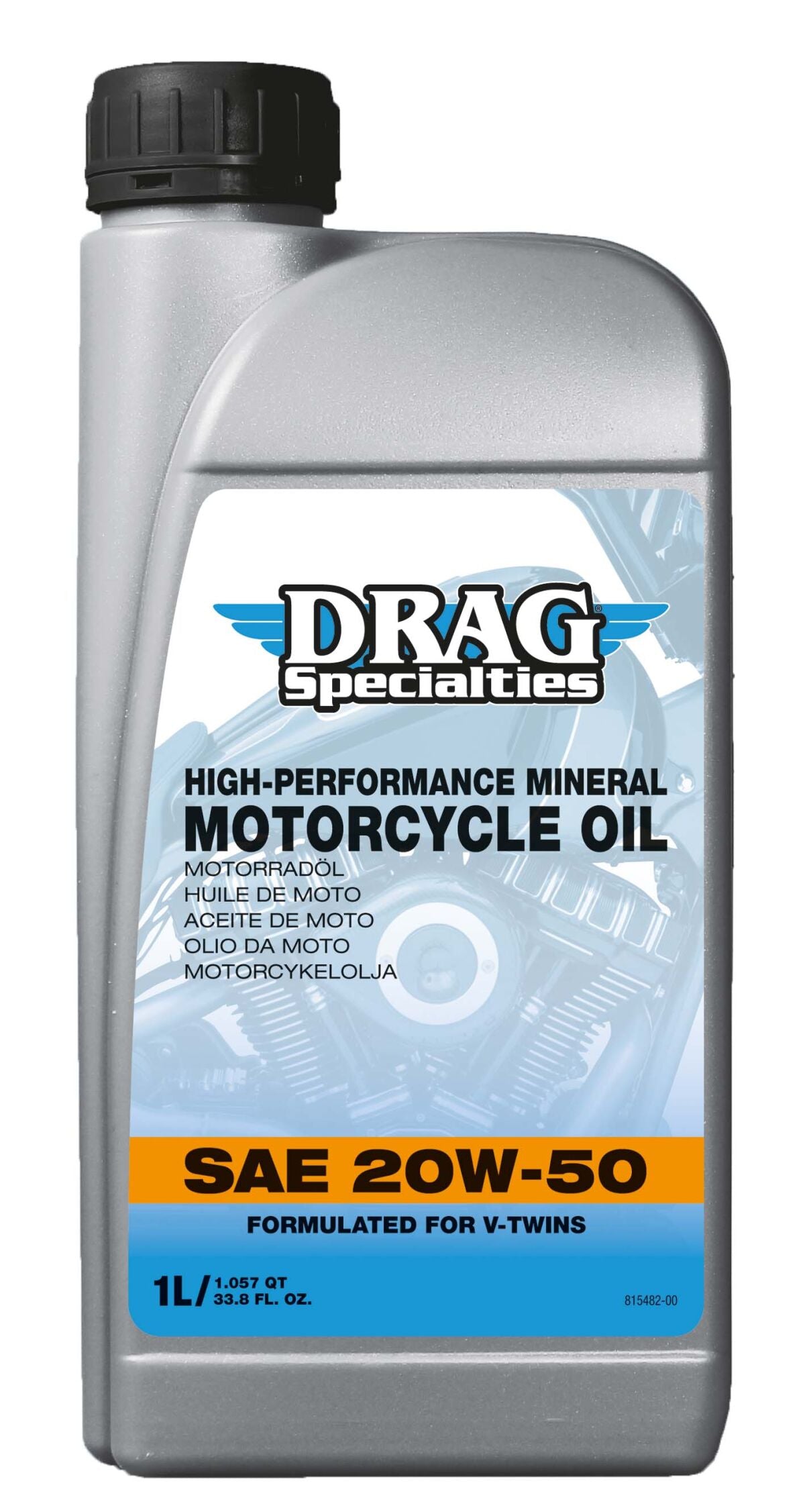 OIL E-DRAG 20W50 MIN 1L