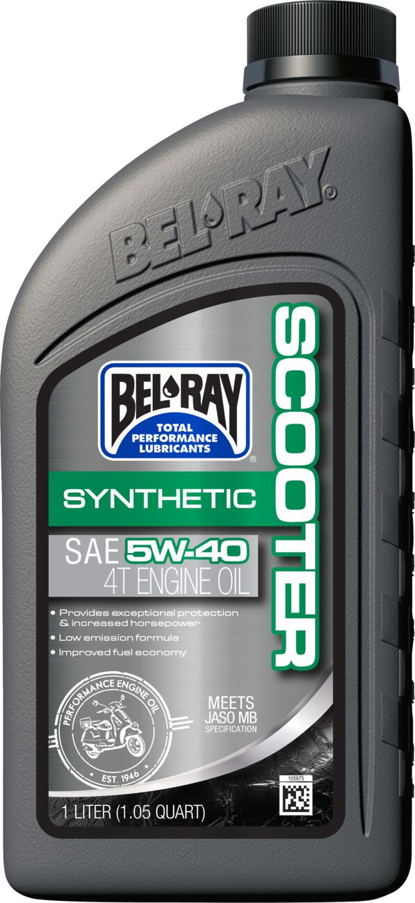 SYNTHETIC SCOOTER 5W40 1L