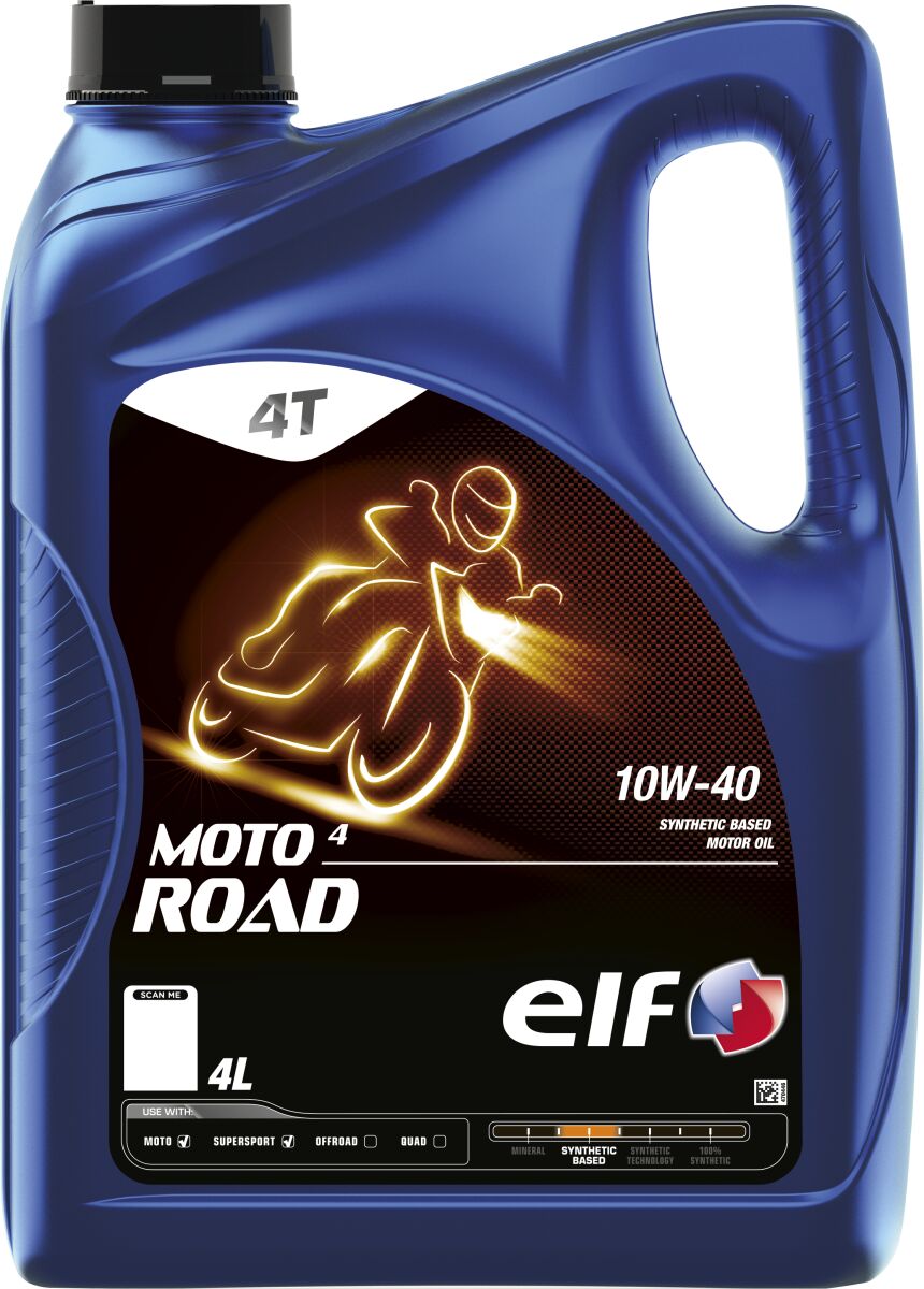 OIL MOTO 4 ROAD 10W40 SYN 4L
