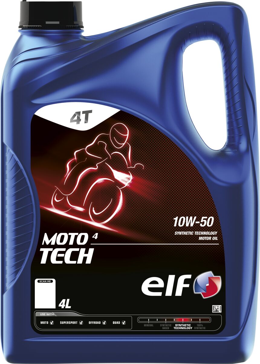 OIL MOTO 4 TECH 10W50 SYN 4L