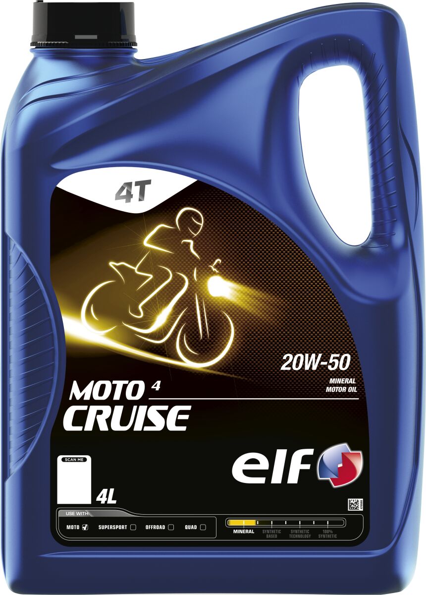 OIL MOTO 4 CRUISE 20W50 ADV 4L