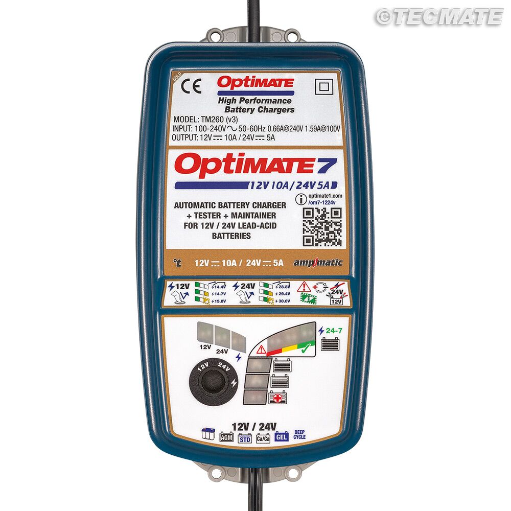CHARGER OPTIMATE 7 12/24V