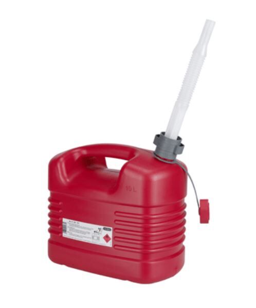FUEL CAN 10 L PE FLEX SPOUT