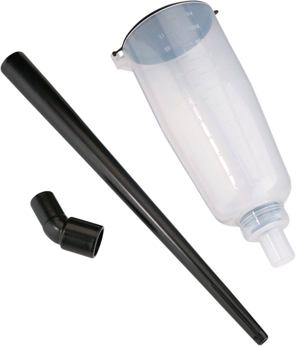 FUNNEL ADJUSTABLE W/LID