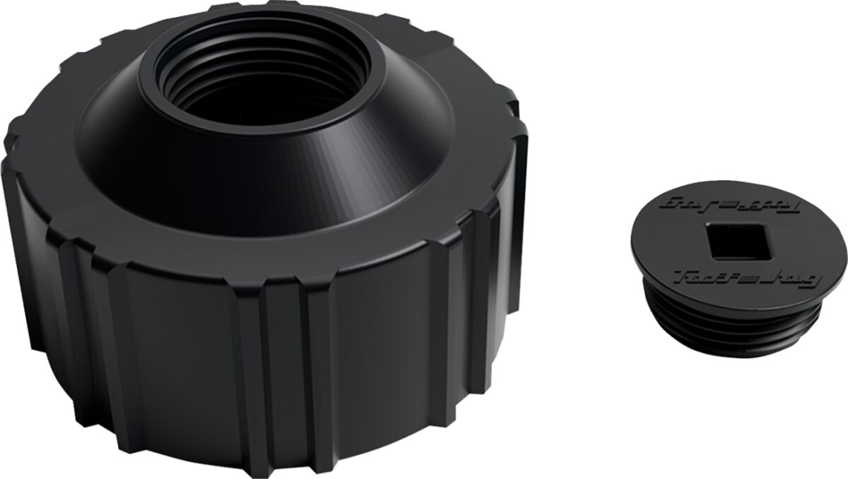 STANDARD CAP AND PLUG BLACK
