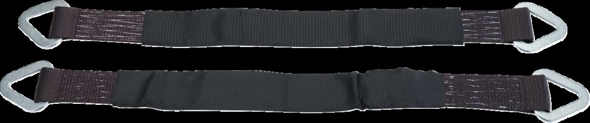 2x30 AXLE STRAP BLK PAIR MSE