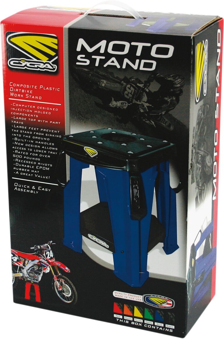 STAND CYCRA MOTO BLUE