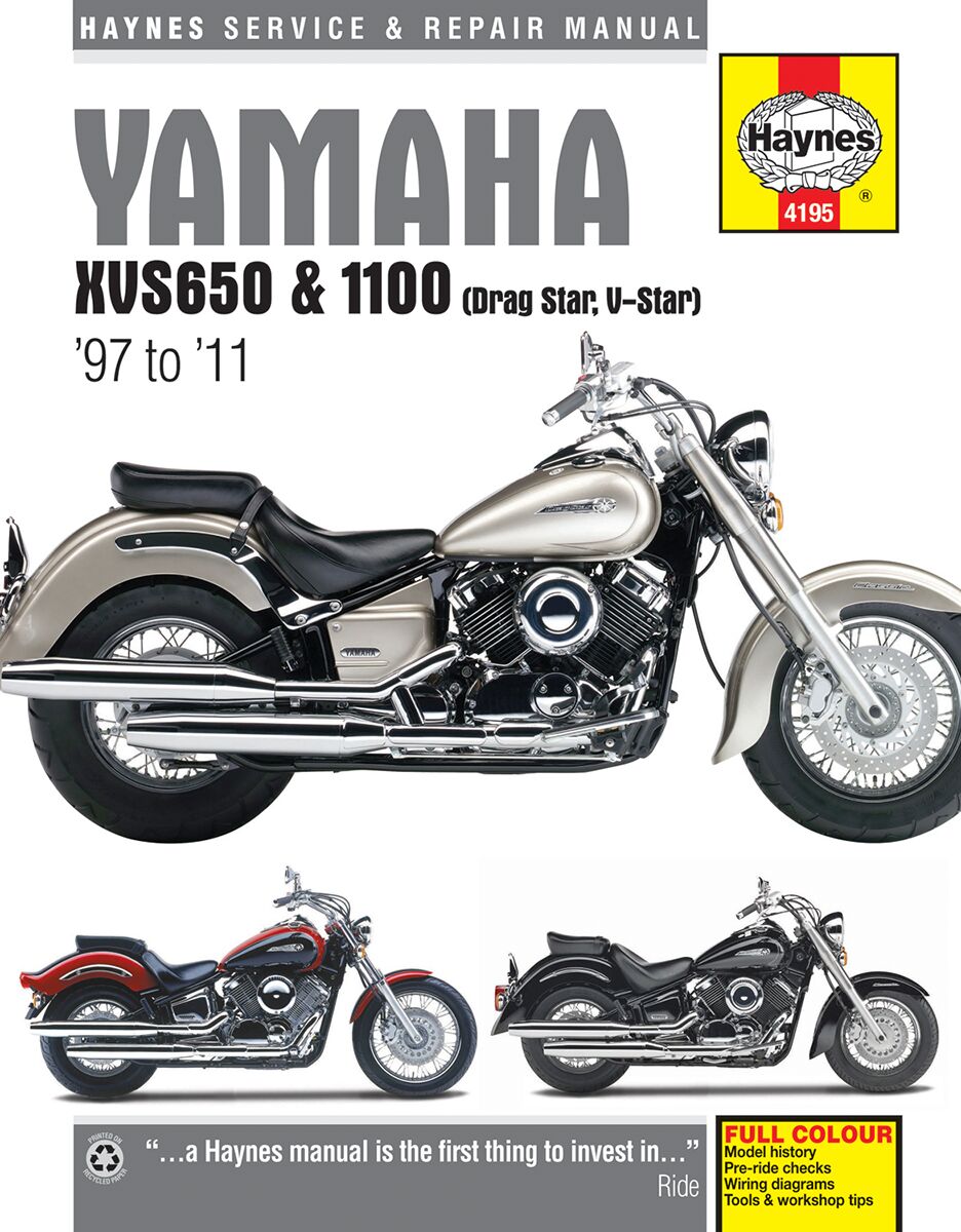 MANUAL YAM XVS650/1100