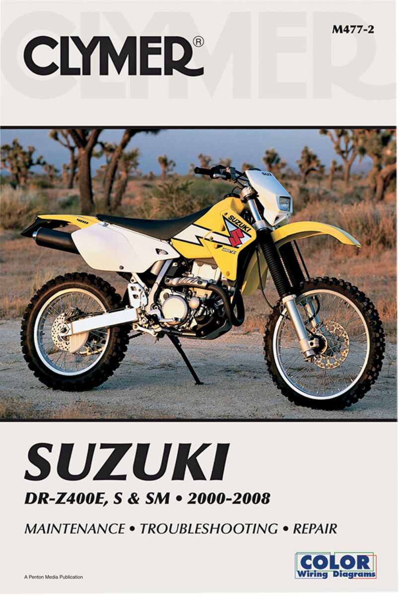 MANUAL SU DR-Z400 2000-12