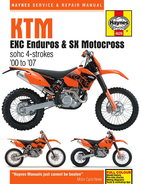 KTM EXC ENDURO & SX MOTOC