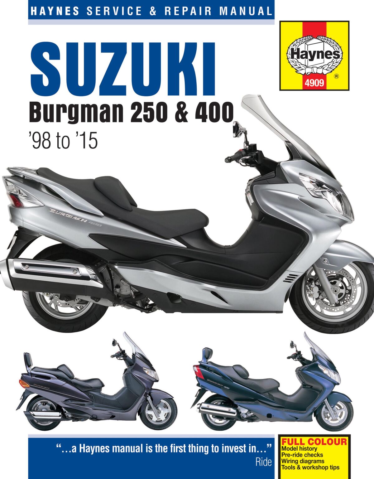 SUZUKI BURGMAN 250 & 400