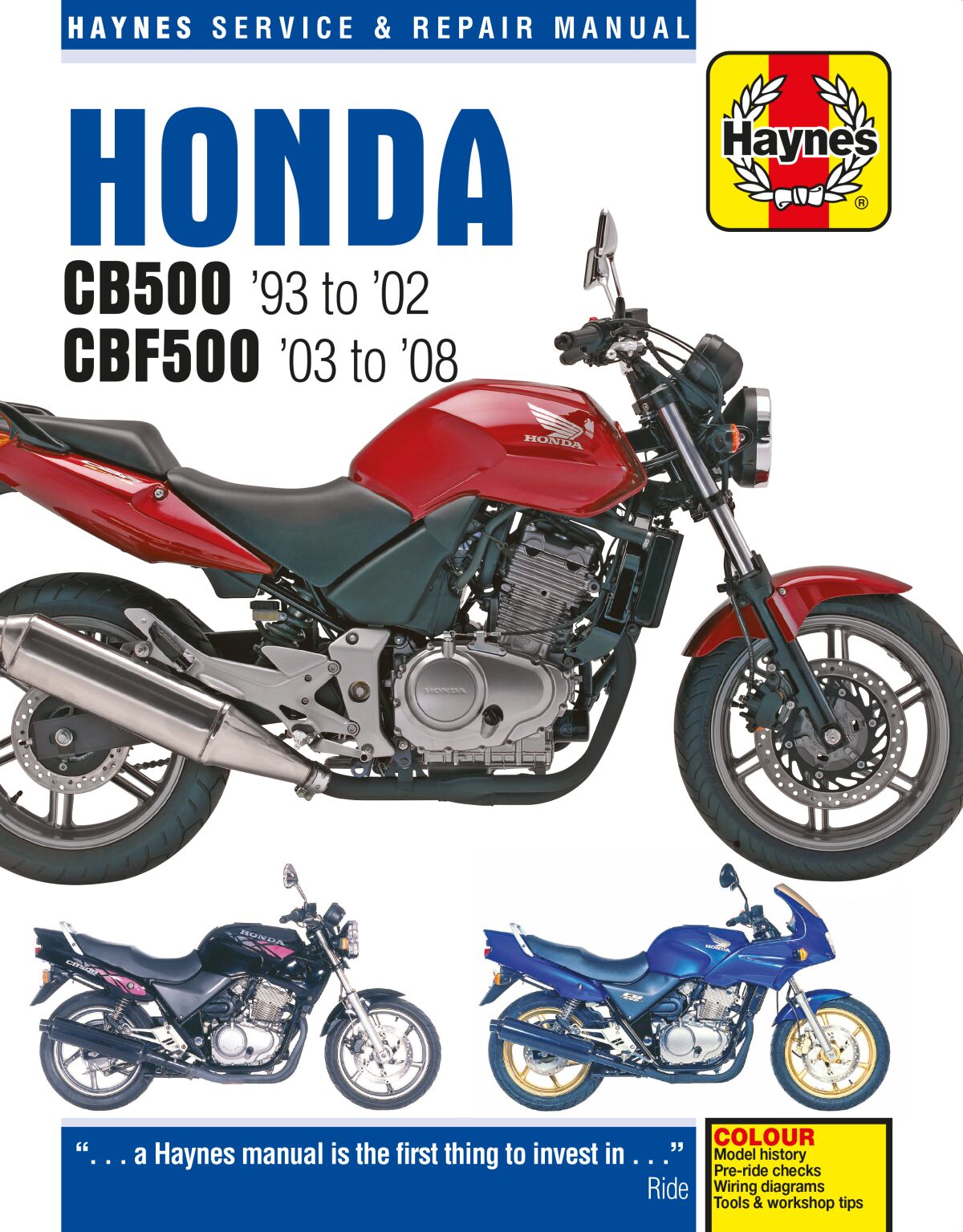 HONDA CB500 93-08