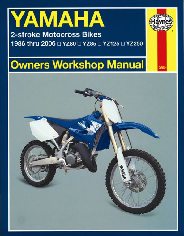 YAMAHA YZ80 85 125 250 86