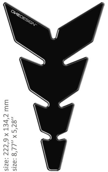 TANK PAD MOON SLIM BLACK