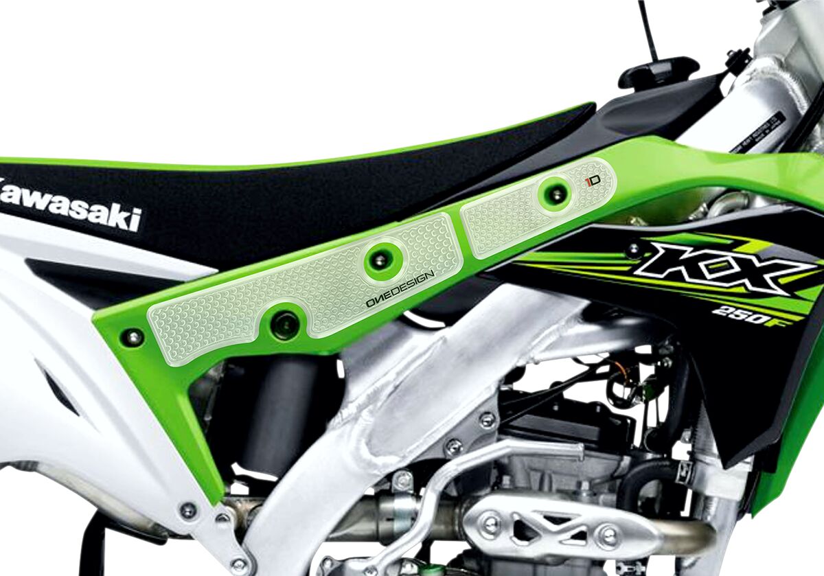 SIDE TANKPAD KX250F CLR