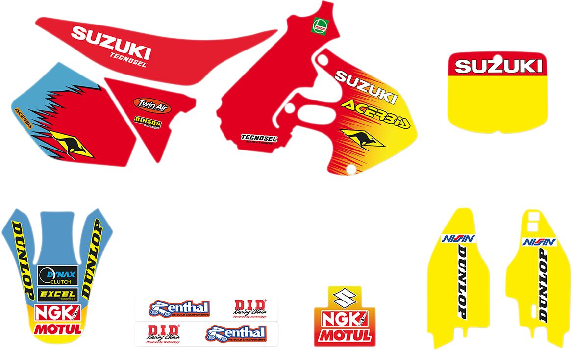 GRAPHIC KIT TEAM SUZ 99