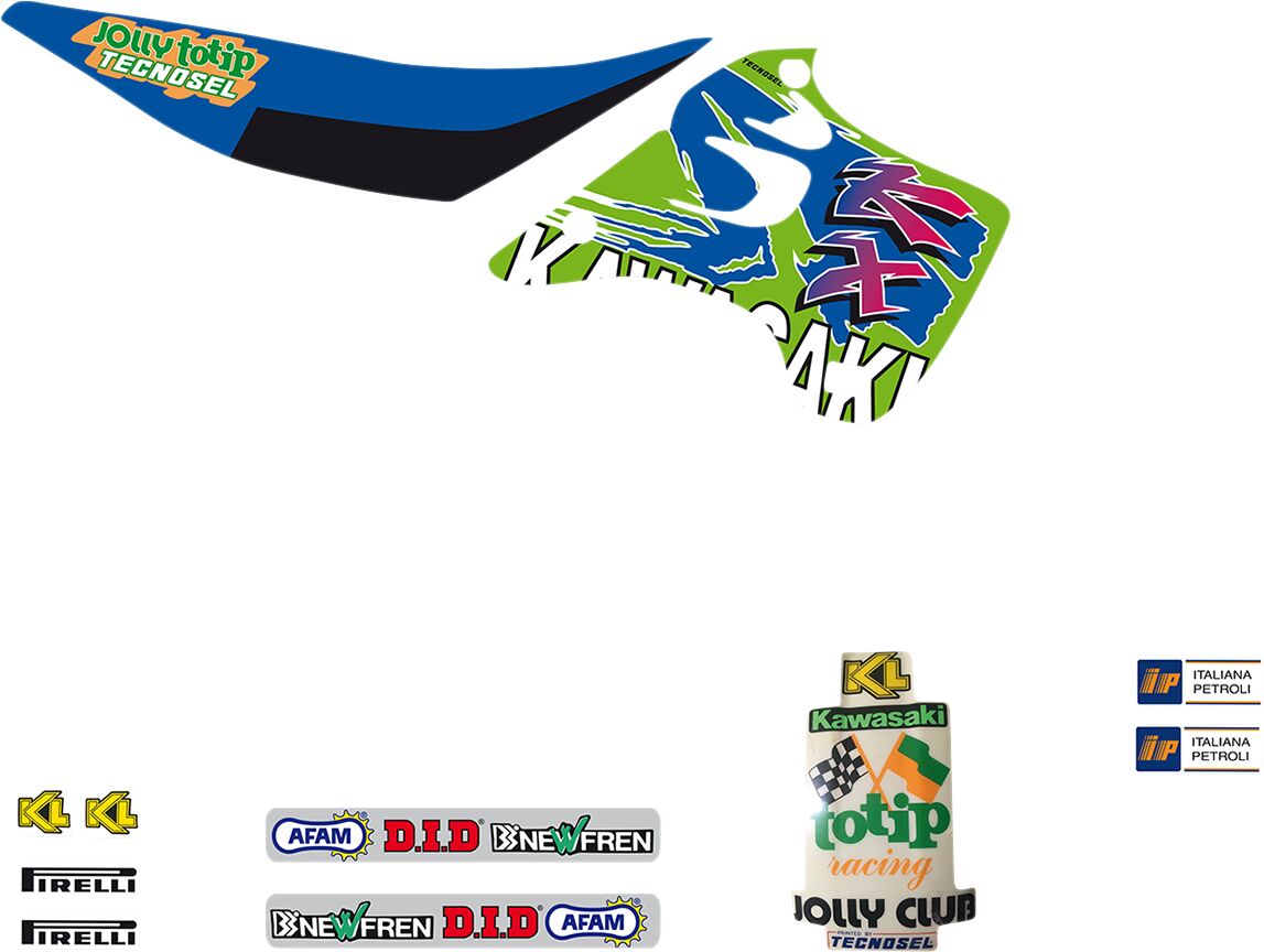GRAPHIC KIT TEAM KAWA 93
