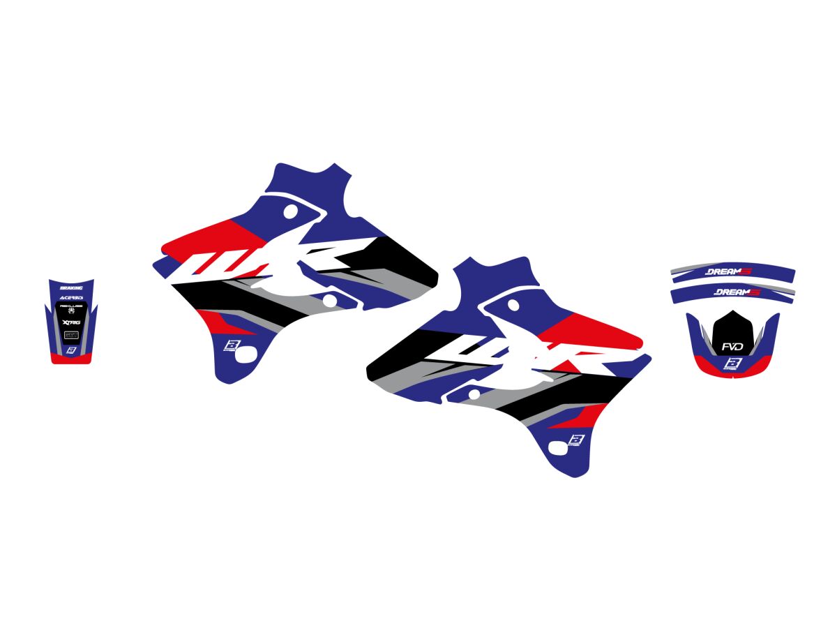 GRAPHIC KIT DREAM 5 WRF 03-04