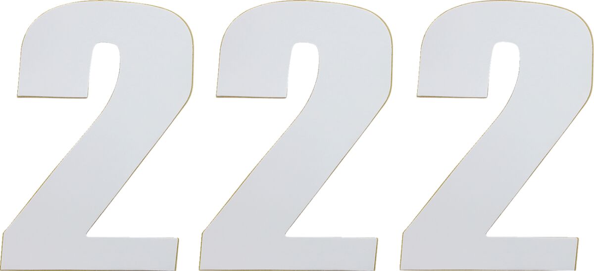 NUMBER MOOSE #2 6 WHITE