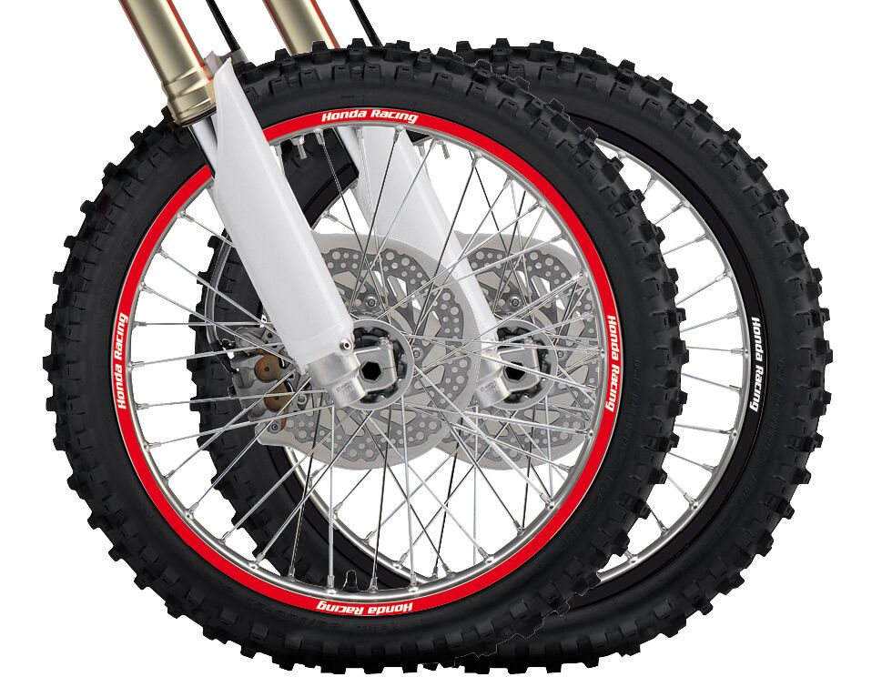 RIM DECAL HON BK