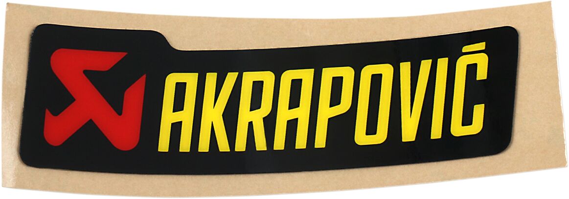 STICKER AKRAPOVIC 90X26.5