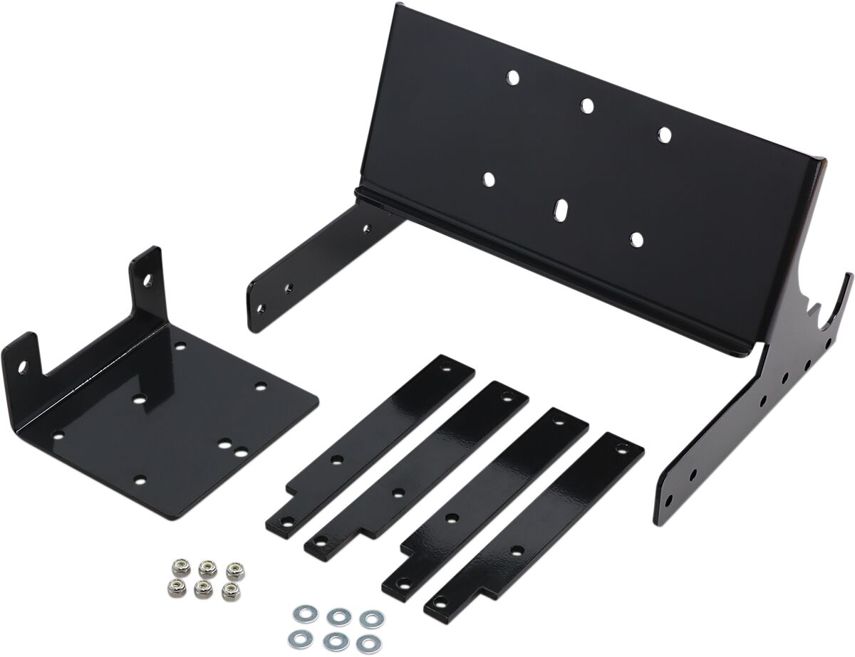 WINCH MOUNT MUD ATV POL