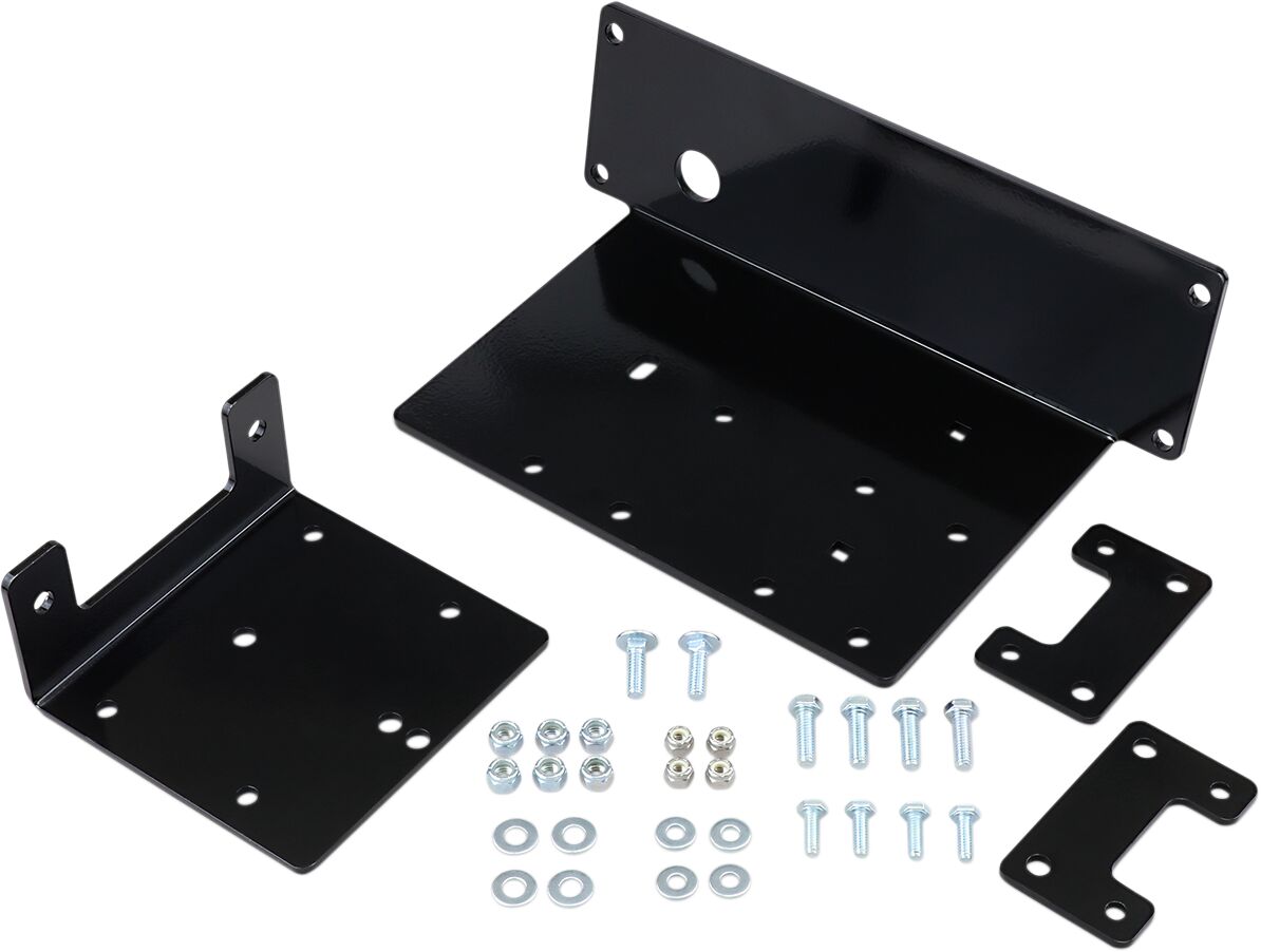 WINCH MOUNT MUD ATV POL