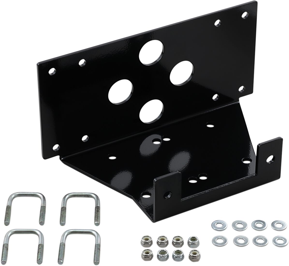 WINCH MOUNT MUD ATV POL